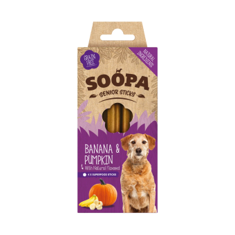Soopa Banana & Pumpkin Senior Sticks